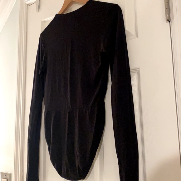 U|O Out From Under Long-sleeve Plunging V Bodysuit - Picture 6 of 9